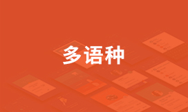  系统支持一键生成多语言